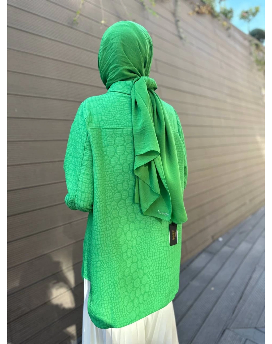 İnvee 6827 Benetton Kapitone Ceket