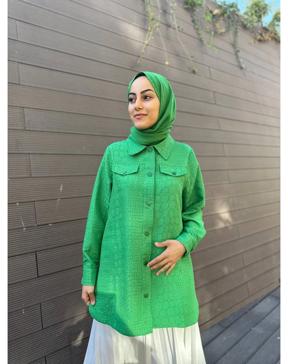 İnvee 6827 Benetton Kapitone Ceket