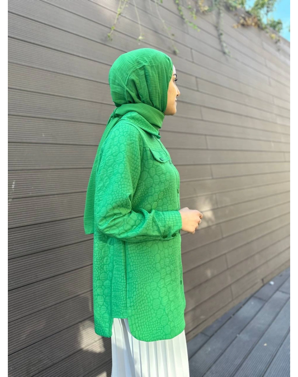 İnvee 6827 Benetton Kapitone Ceket