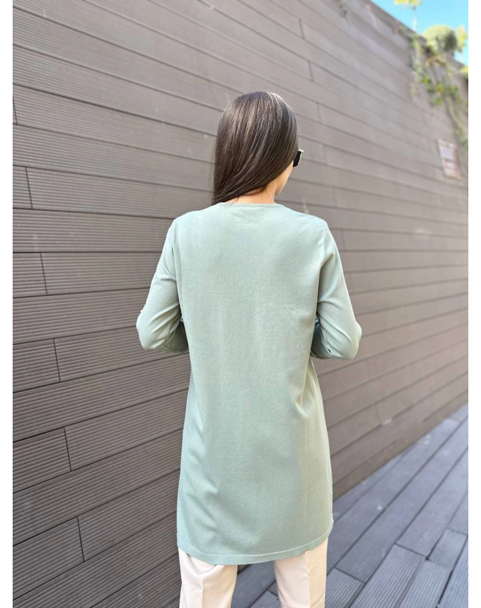 İnvee 6849 Küfrengi Güldalı Triko Tunik