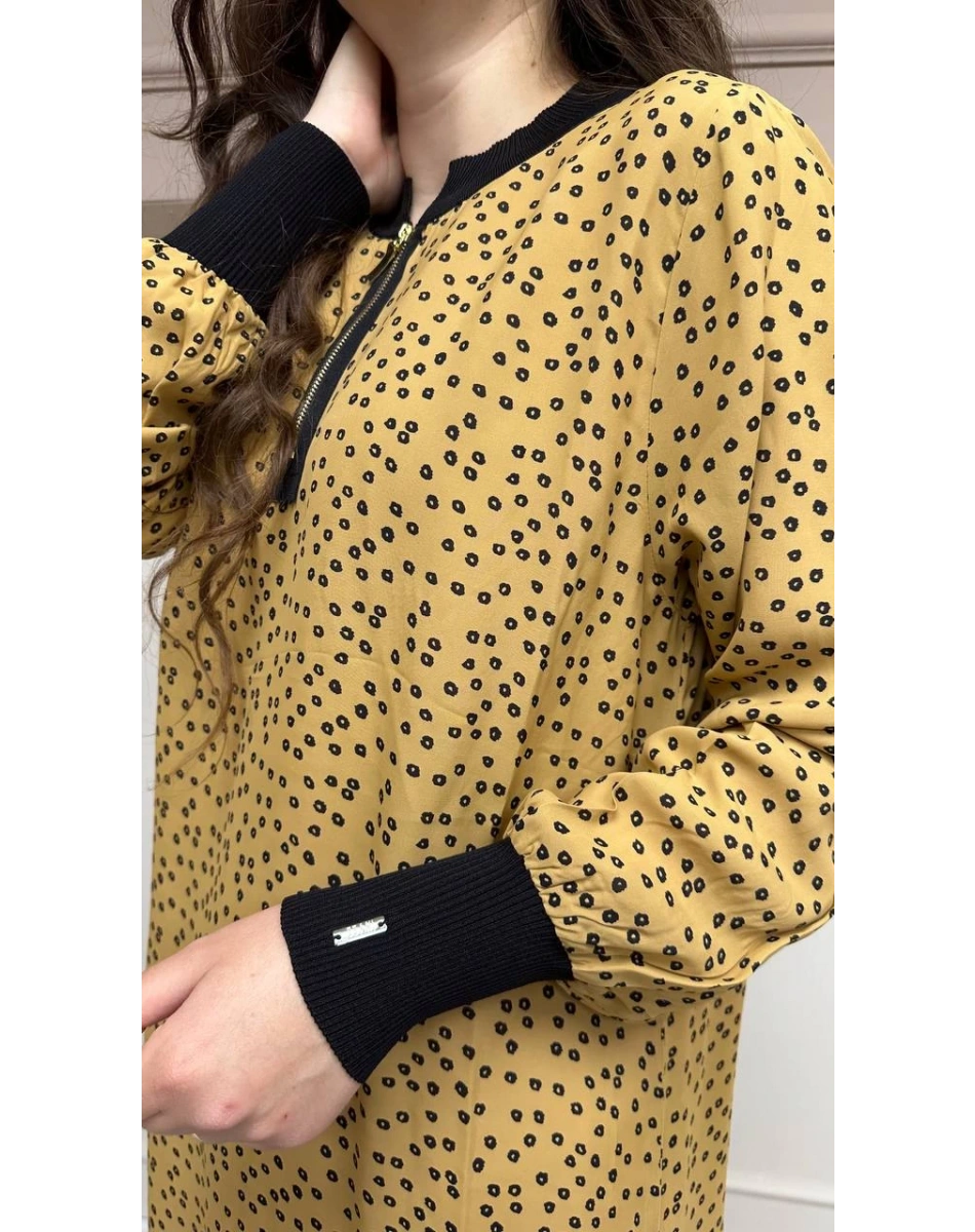 İnvee 6892 Camel Elbise