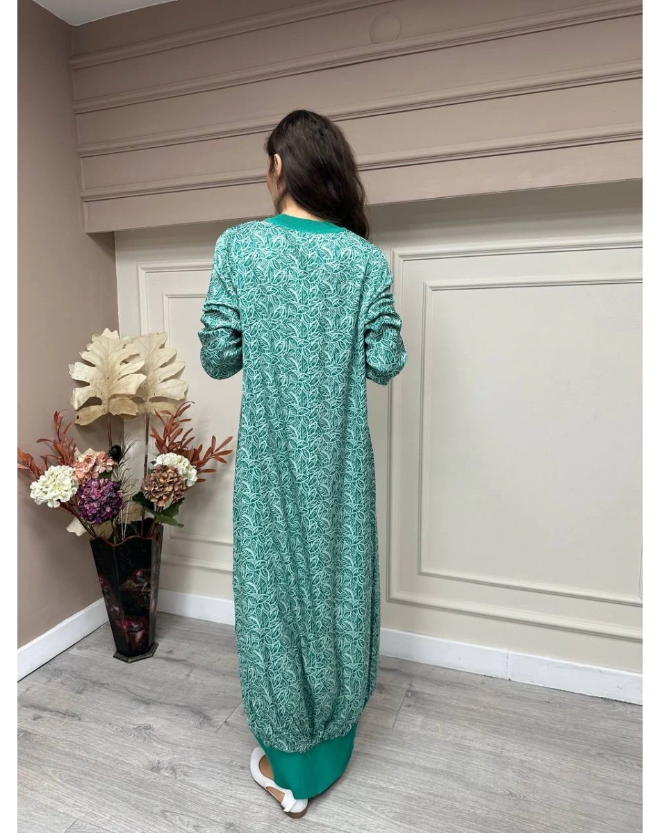 İnvee 6892 Yeşil Elbise