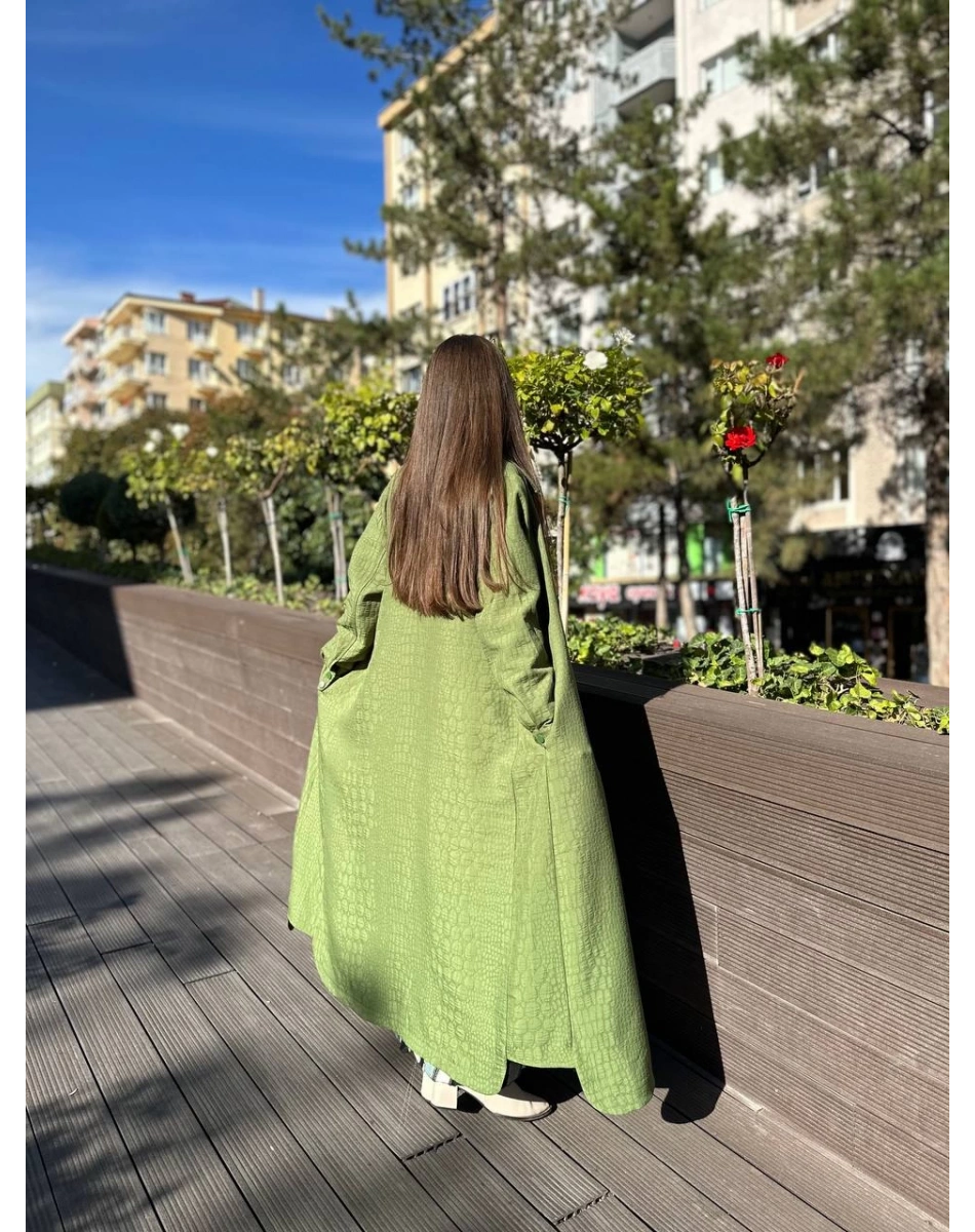 İnvee 6914 Haki Kapitone Kap