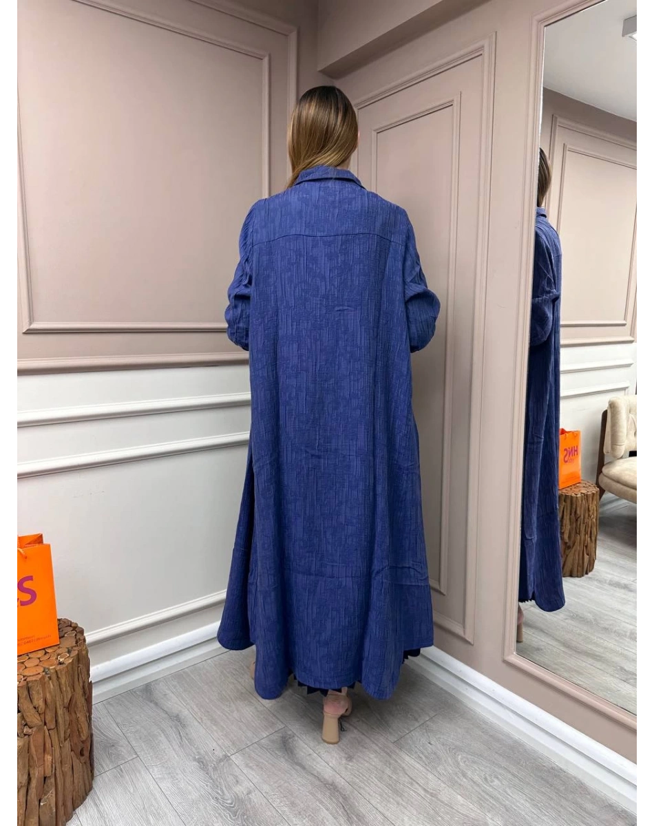 İnvee 6981 İndigo Çıtçıtlı Kap