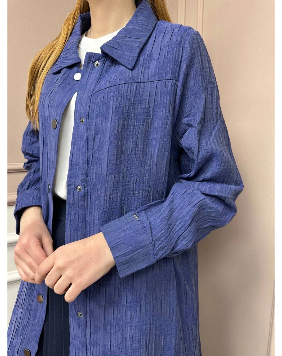 İnvee 6981 İndigo Çıtçıtlı Kap