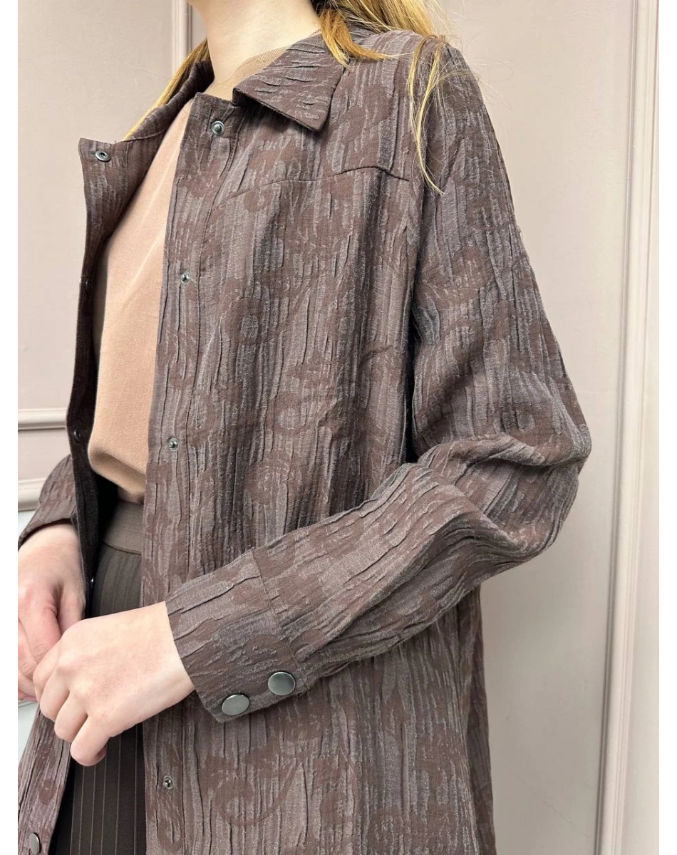 İnvee 6981 Kahve Çıtçıtlı Kap