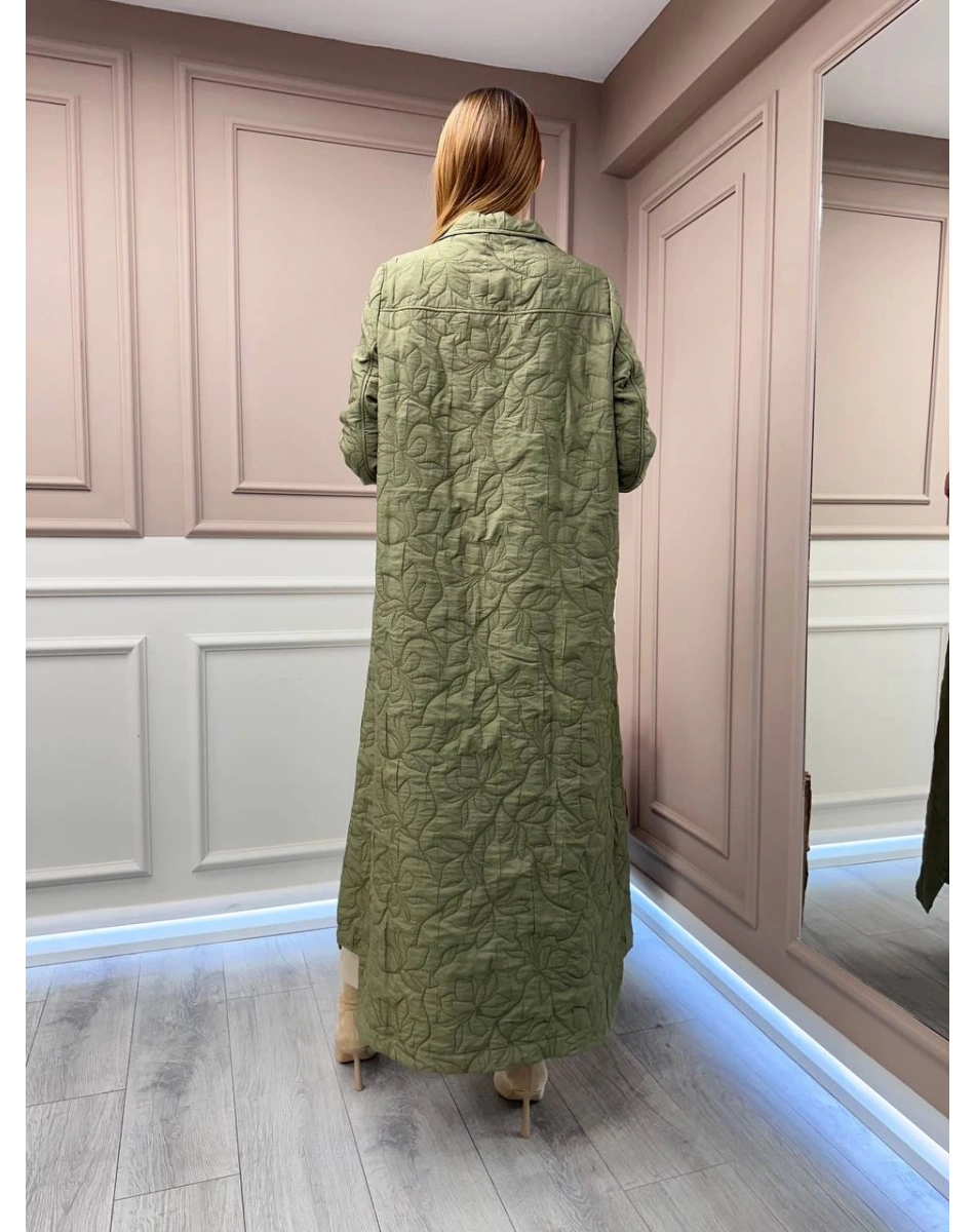 İnvee 7039 Haki Çıtçıtlı Kap