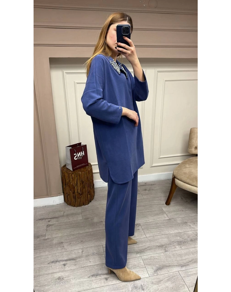 İnvee 7046 İndigo İkili Takım