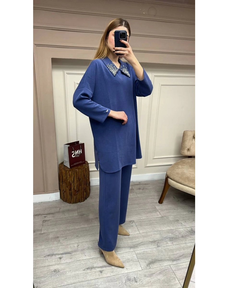 İnvee 7046 İndigo İkili Takım