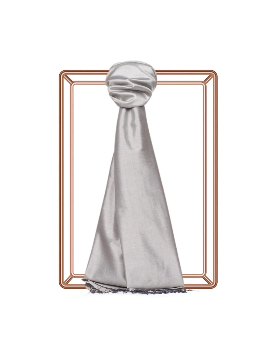 İpekevi 02911 Lame Düz İpek Şal