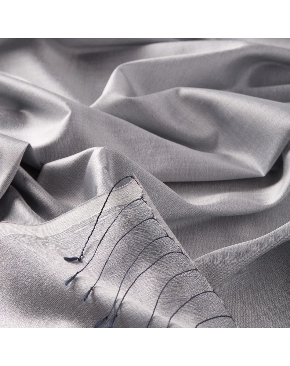 İpekevi 02911 Lame Düz İpek Şal