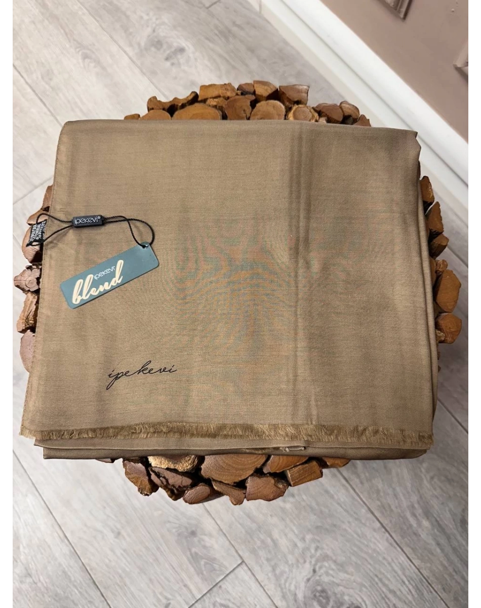 İpekevi 04347 Vizon Düz Şal