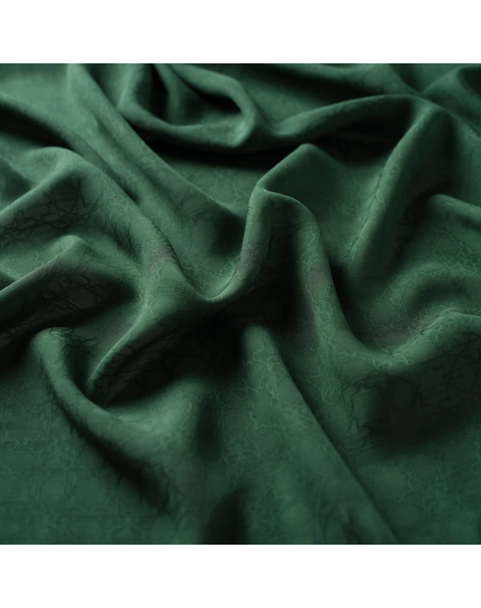 İpekevi 04356 Çam Yeşili Dört Mevsim Monogram Şal