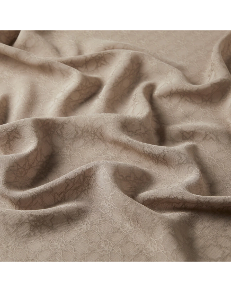 İpekevi 04356 Vizon Dört Mevsim Monogram Şal