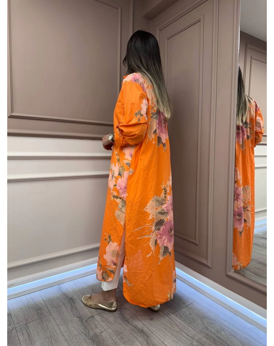 İthal Ürünler 0004 Turuncu Rose Kap