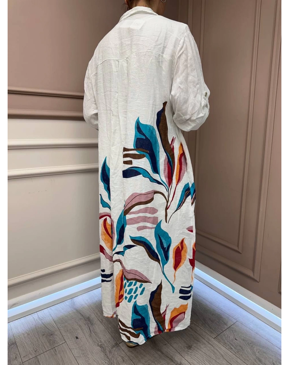 İthal Ürünler 0007 Beyaz Linen Kap