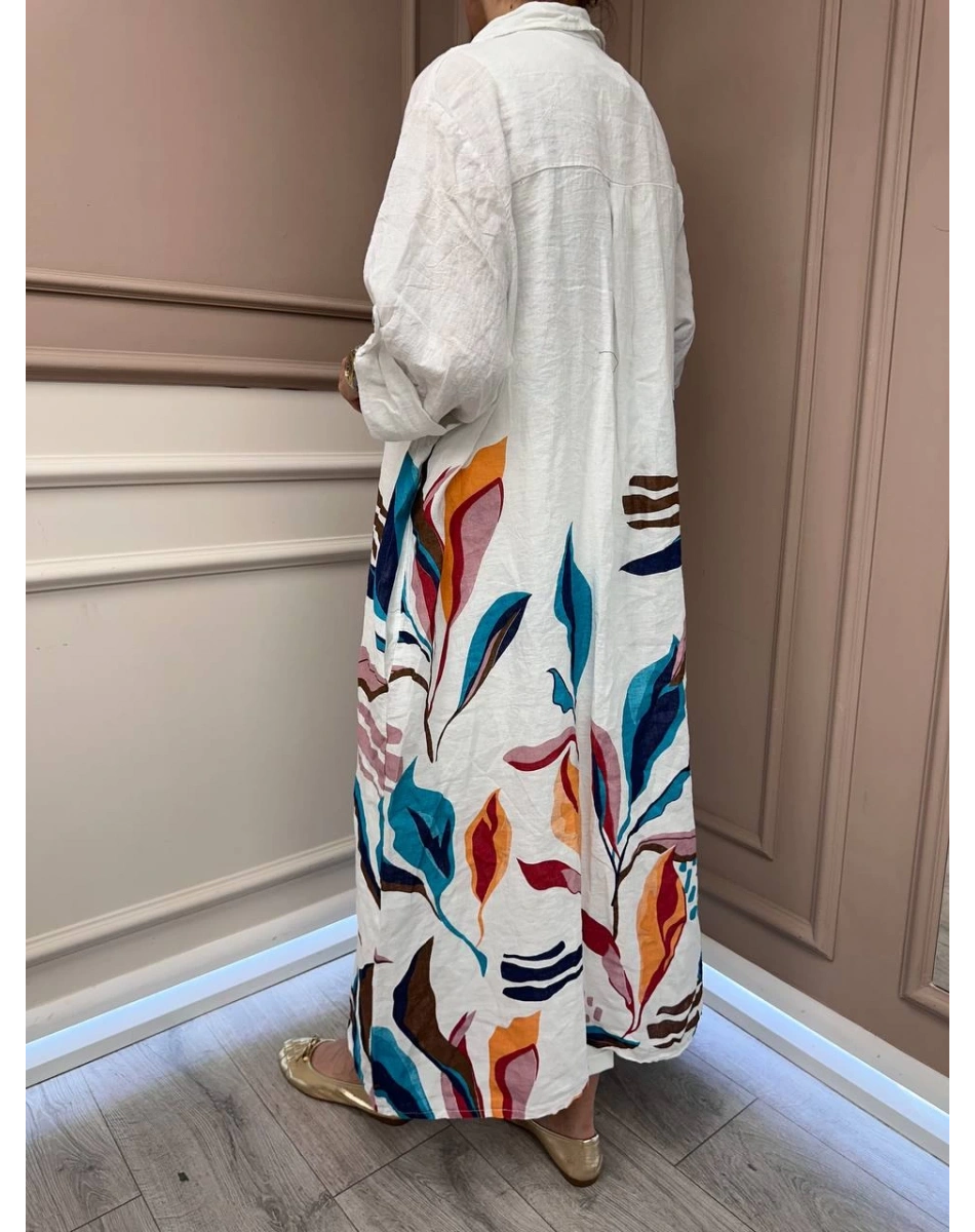 İthal Ürünler 0007 Beyaz Linen Kap