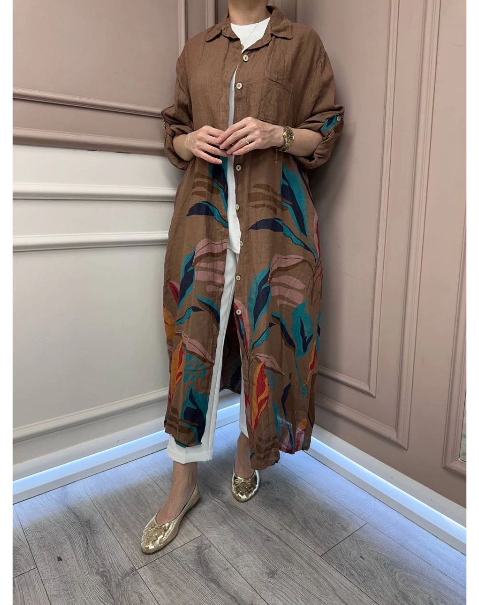 İthal Ürünler 0007 Taba Linen Kap