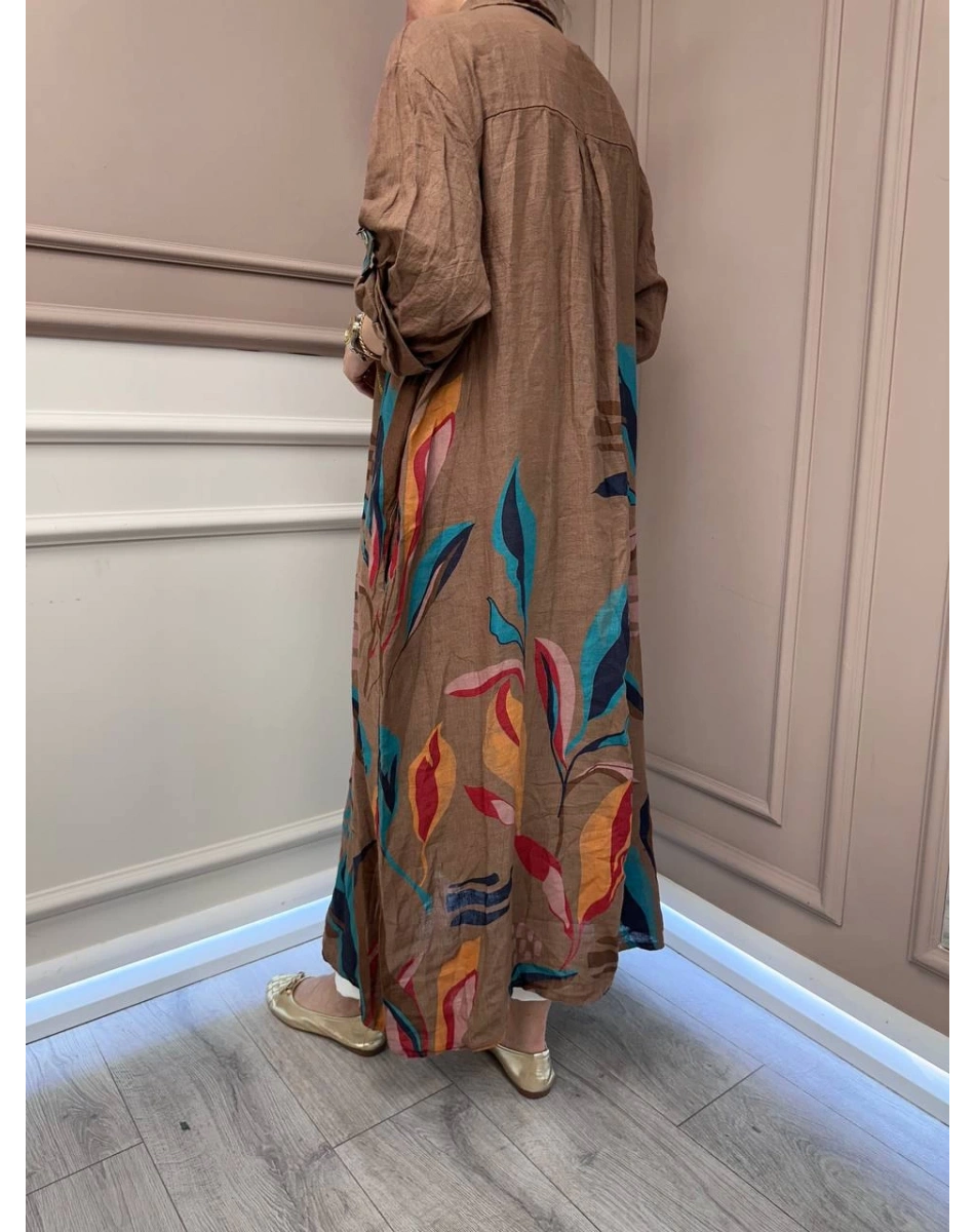 İthal Ürünler 0007 Taba Linen Kap