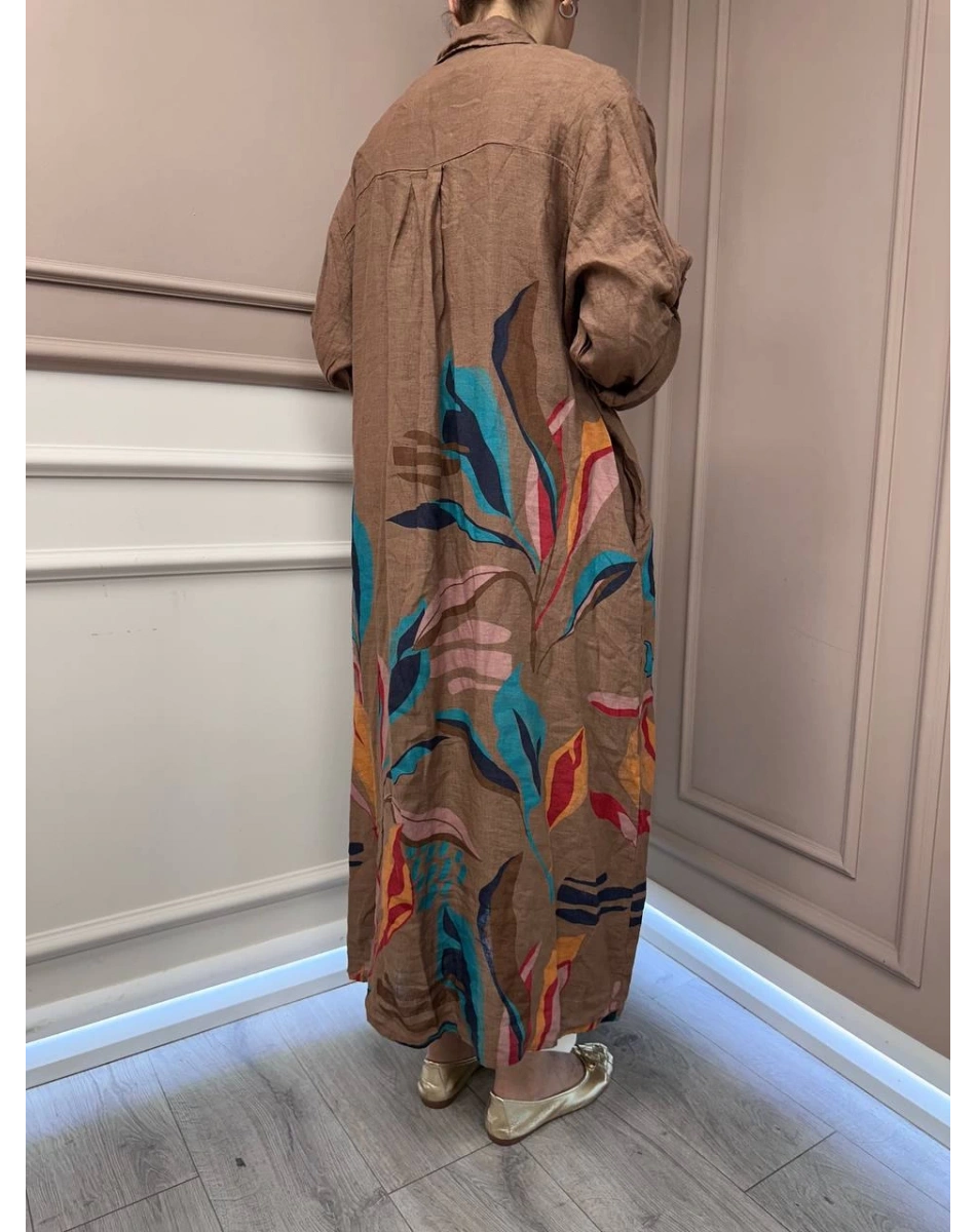 İthal Ürünler 0007 Taba Linen Kap