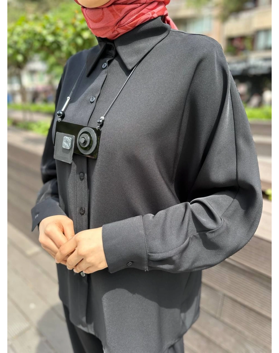 Kahma 24Y12052 Siyah İkili Takım