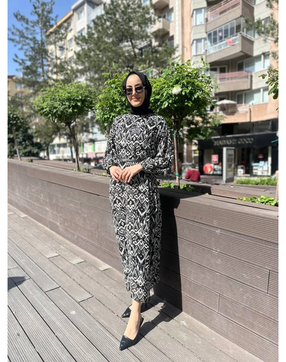 Kahma 24Y13050 Siyah Elbise