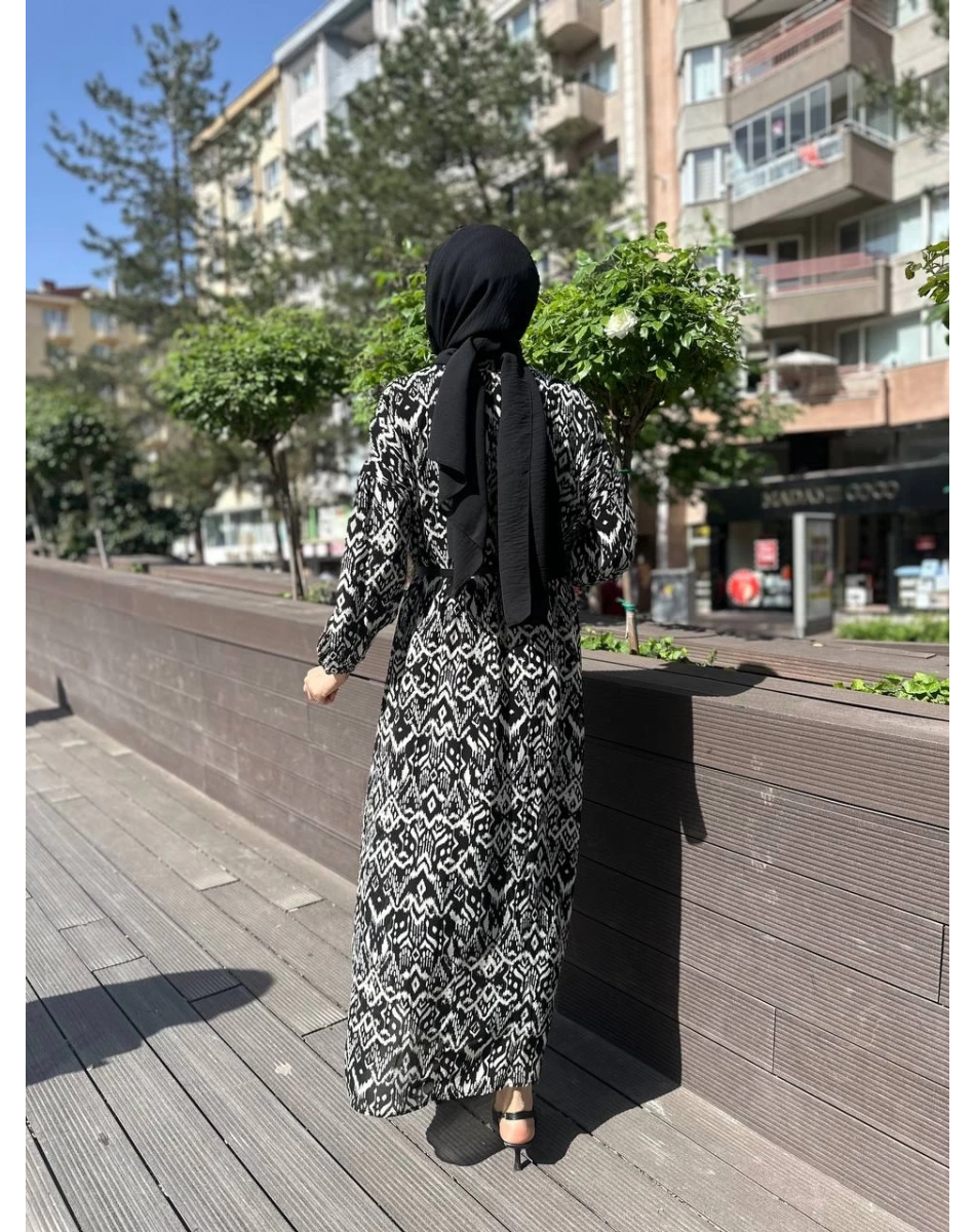 Kahma 24Y13050 Siyah Elbise