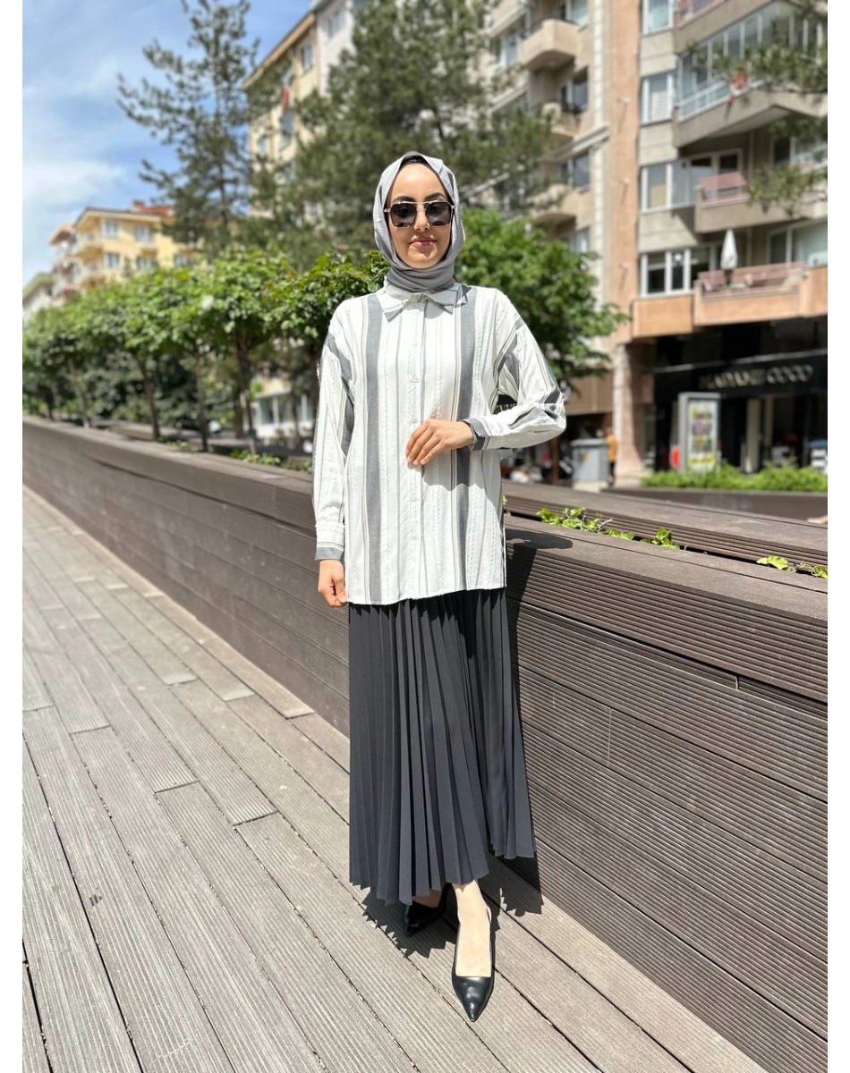 Kahma 24Y18052 Siyah Gömlek