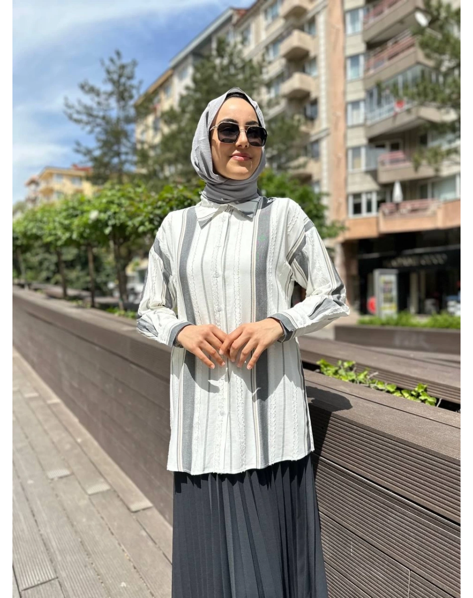 Kahma 24Y18052 Siyah Gömlek