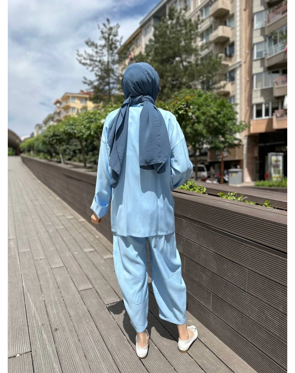 Kahma 24Y25043 Mavi İkili Takım