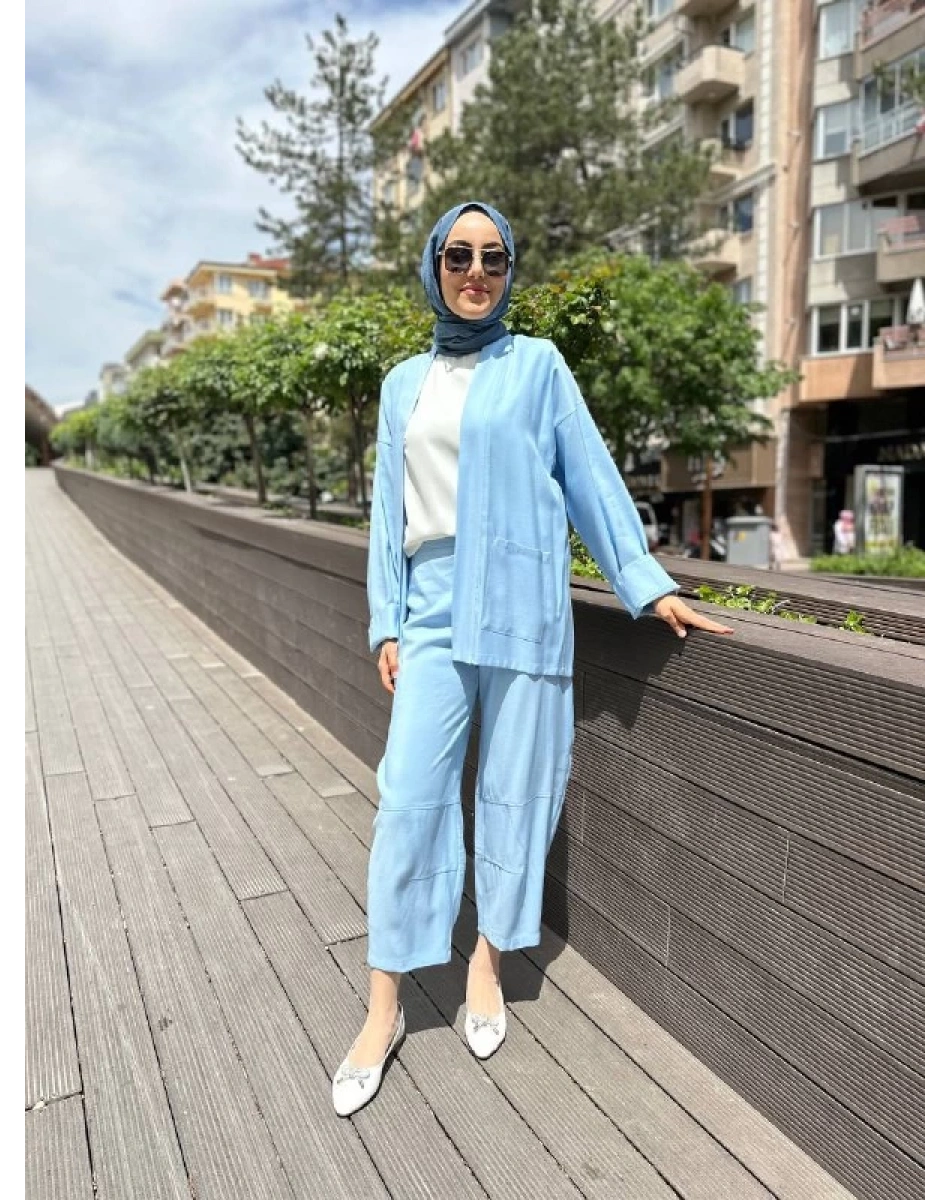 Kahma 24Y25043 Mavi İkili Takım