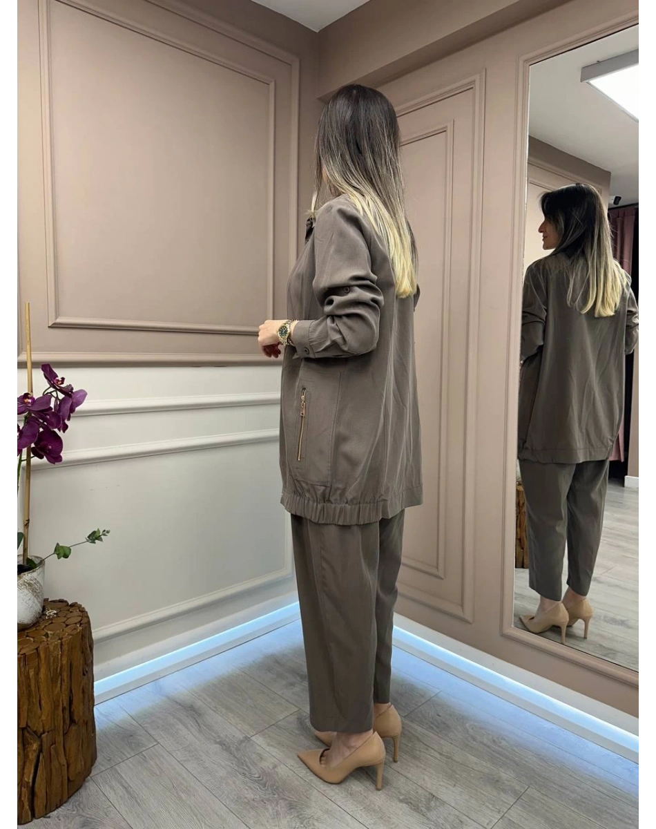 Lisa Exclusive 5041 Kahve İkili Takım