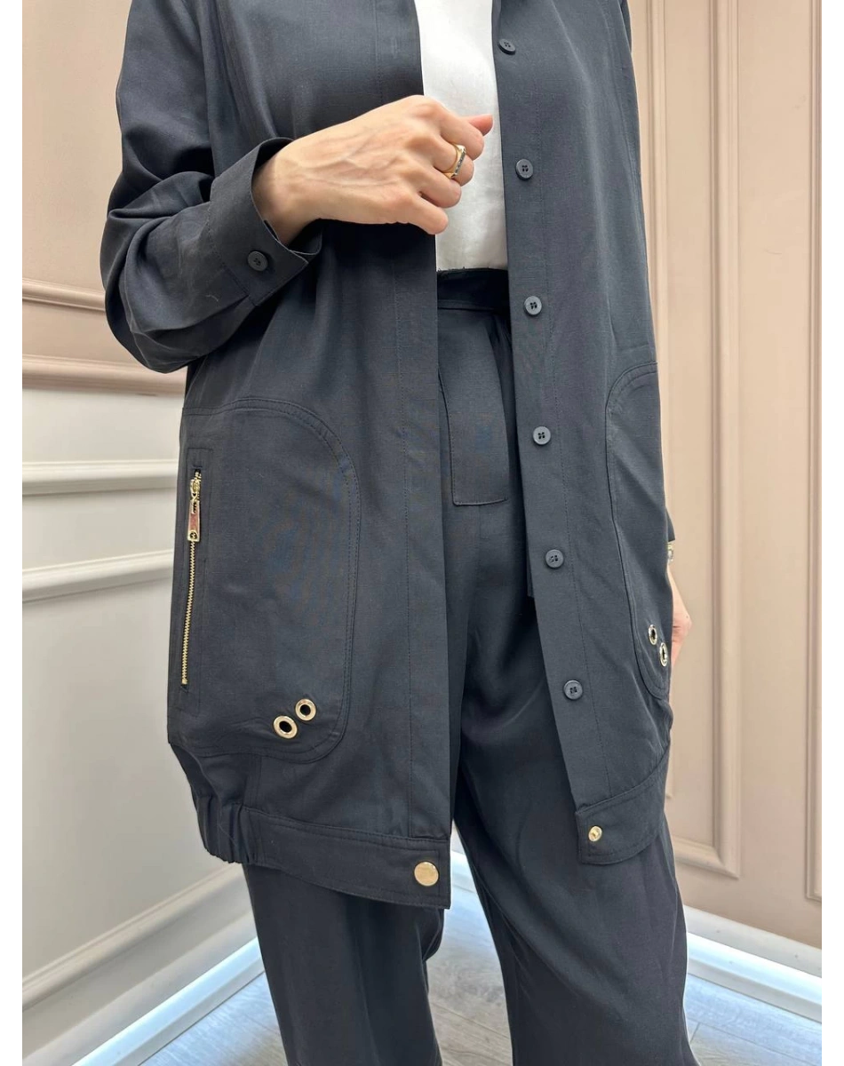 Lisa Exclusive 5041 Siyah İkili Takım