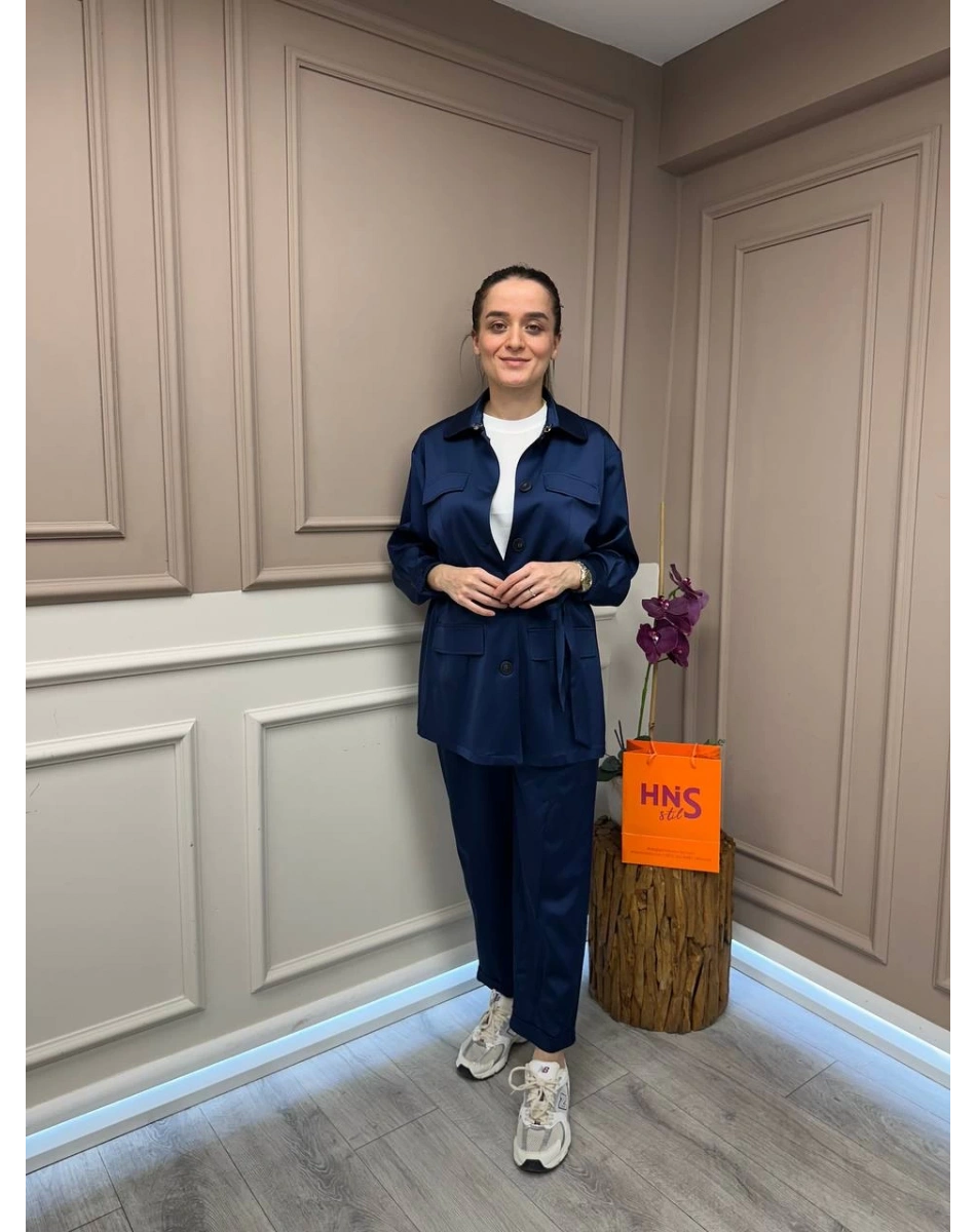 Lisa Exclusive 5042 Lacivert İkili Takım