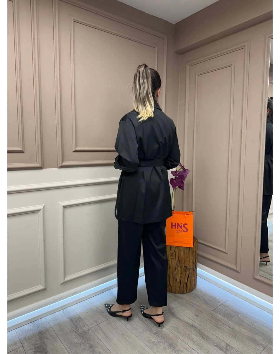 Lisa Exclusive 5042 Siyah İkili Takım