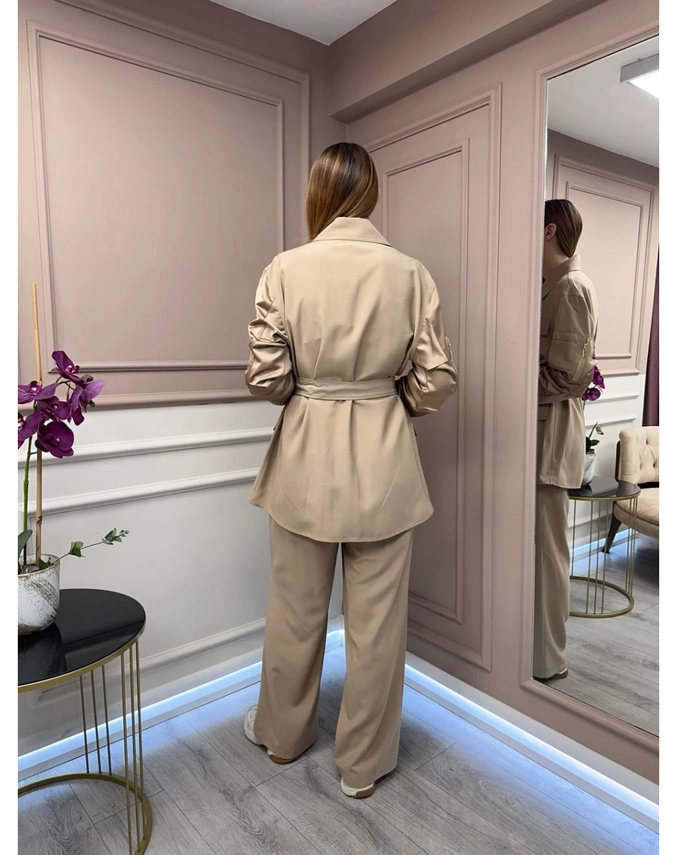 Lisa Exclusive 5048 Bej İkili Takım