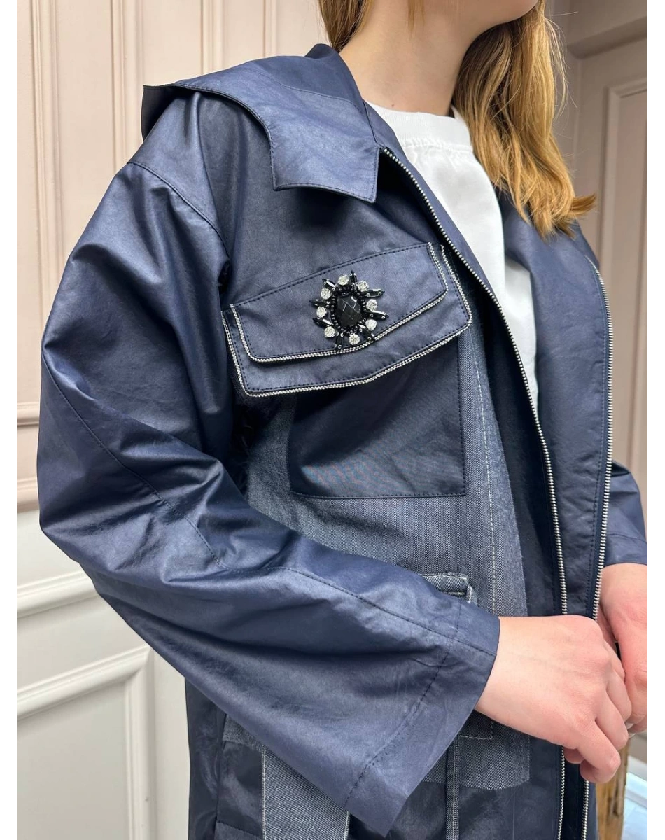 Lisa Exclusive 5067 Lacivert Kot İkili Takım