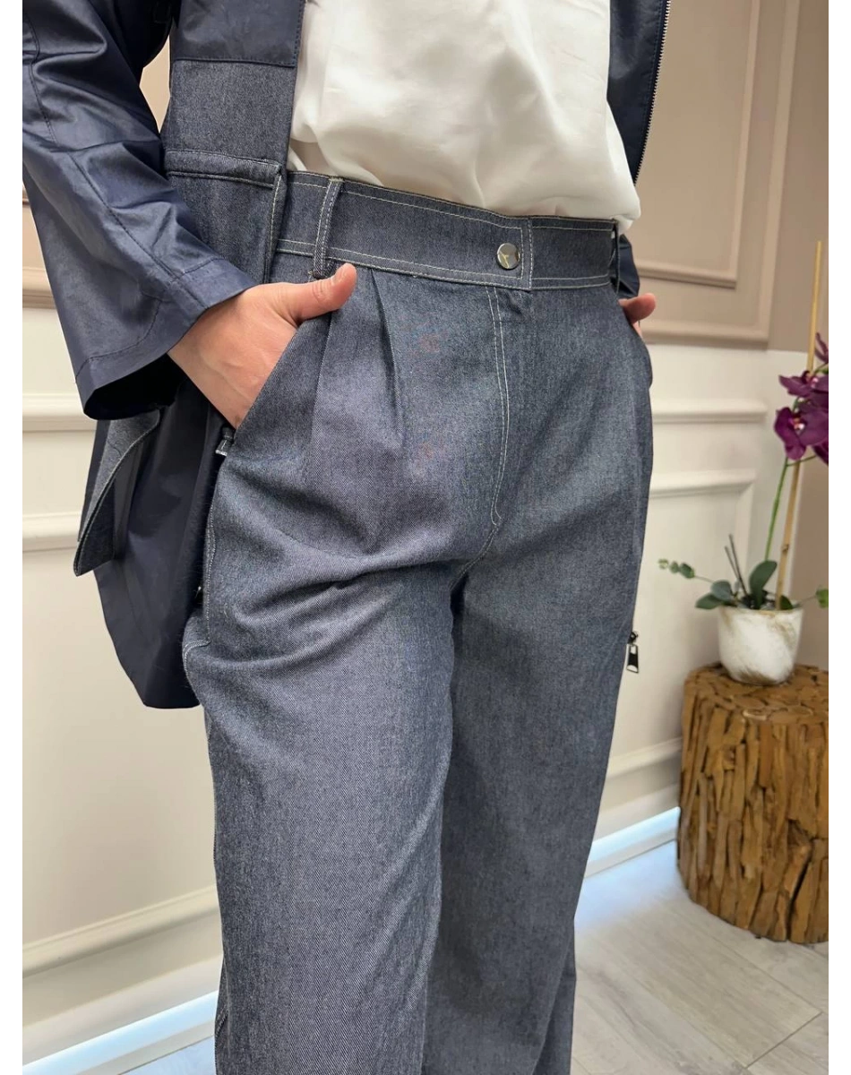 Lisa Exclusive 5067 Lacivert Kot İkili Takım