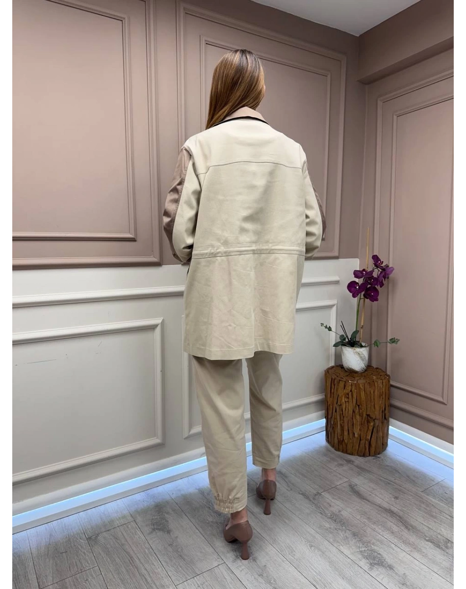 Lisa Exclusive 5088 Bej İkili Takım