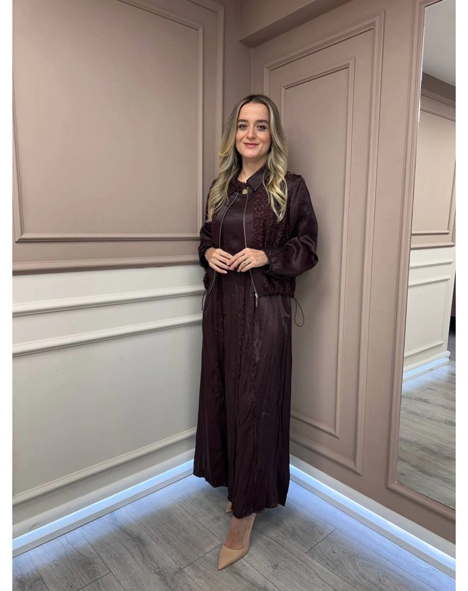 Lissmore 5988 Bordo Elbise