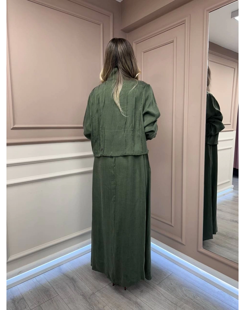 Lissmore 5907 Haki Elbise