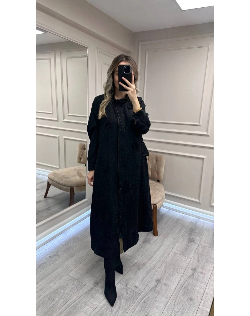 Lissmore 6025 Siyah Çıtçıtlı Kap