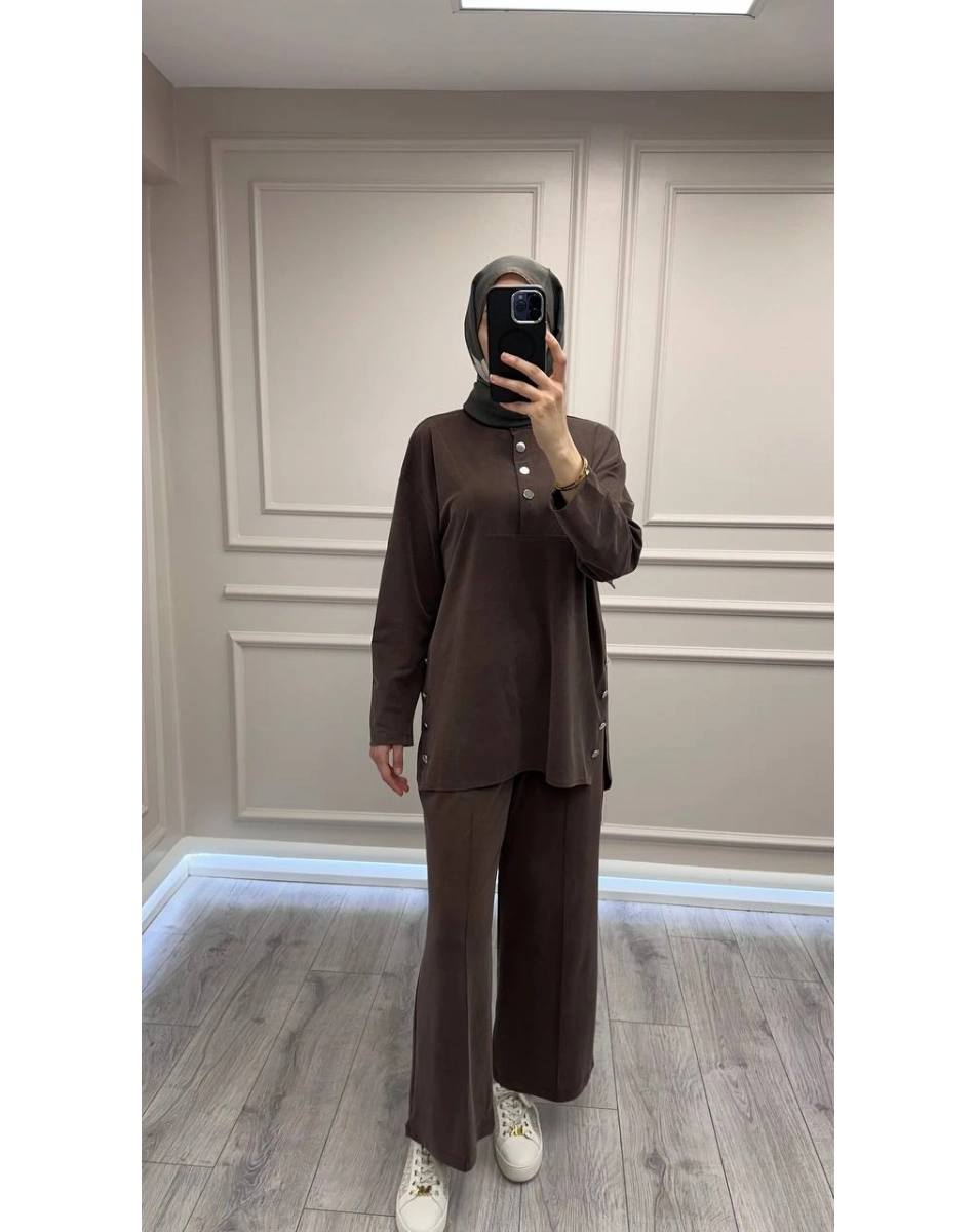 Magazin 4437 Kahve İkili Takım