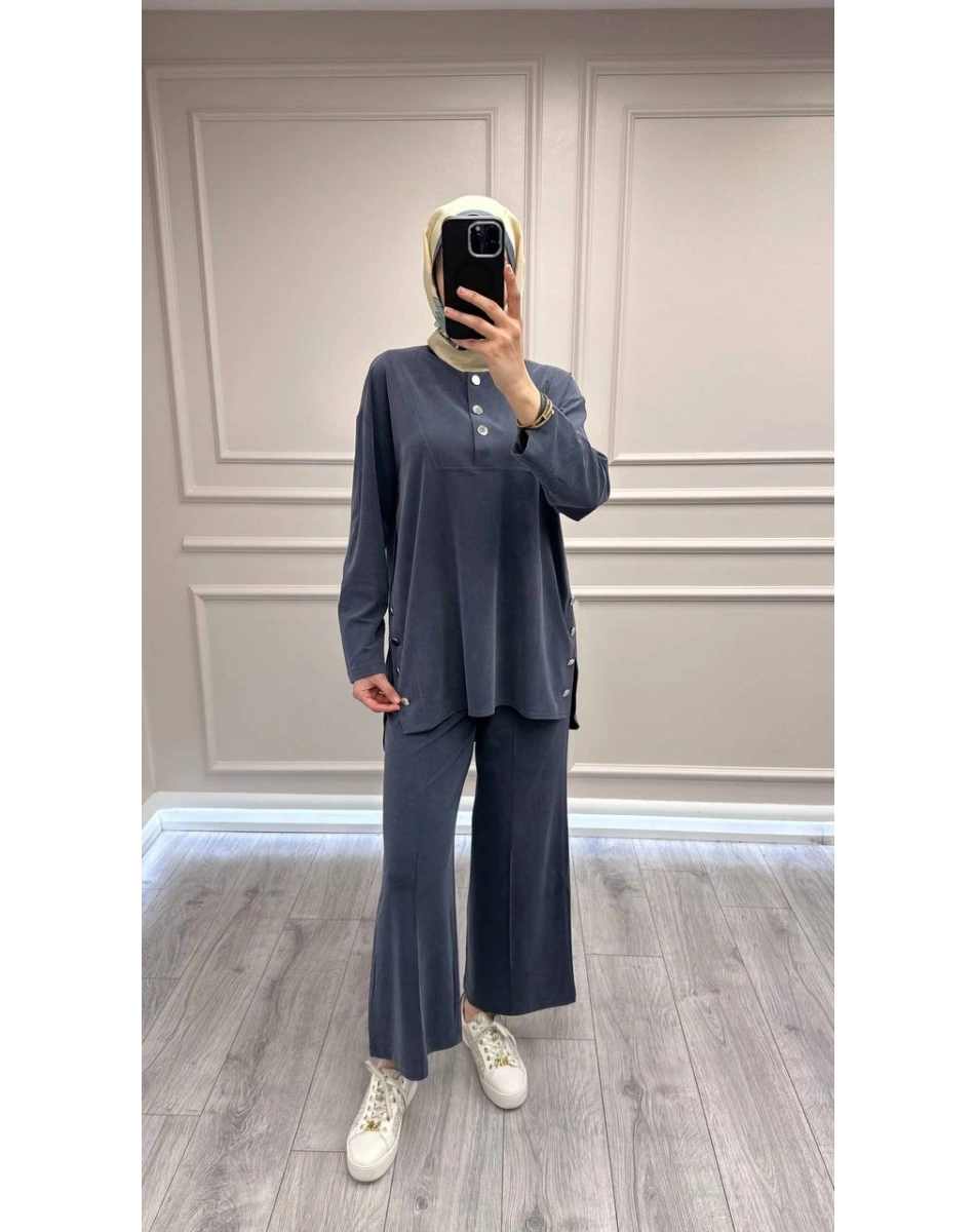 Magazin 4437 Lacivert İkili Takım