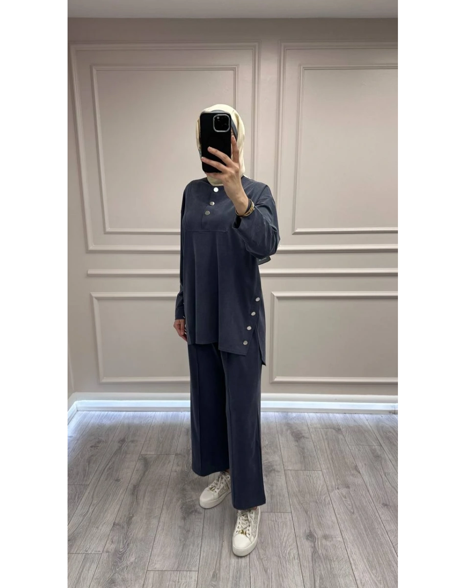 Magazin 4437 Lacivert İkili Takım