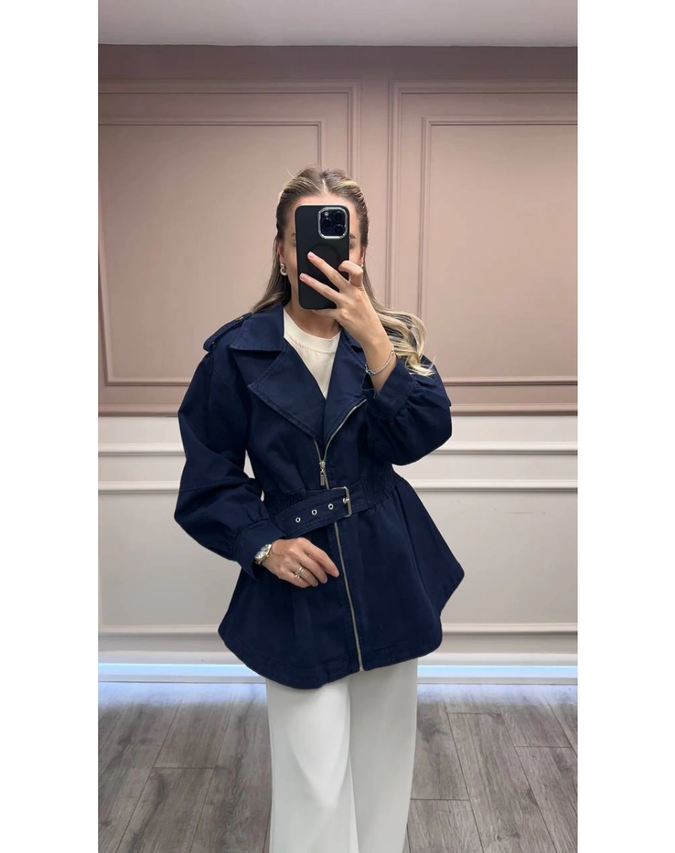 Magazin 7306 Lacivert Kot Ceket