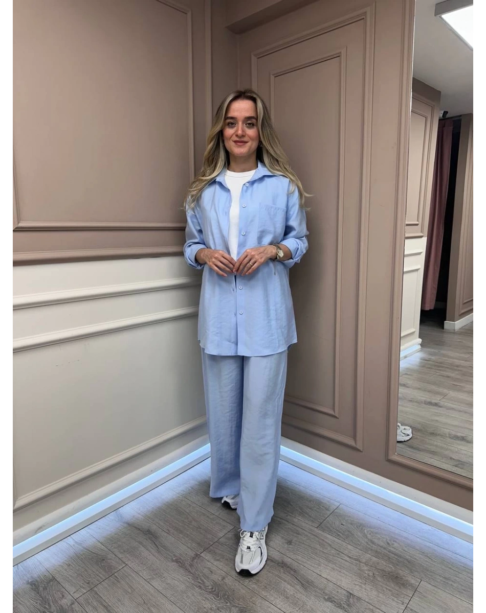 Magazin 7370 Mavi Tensel Takım