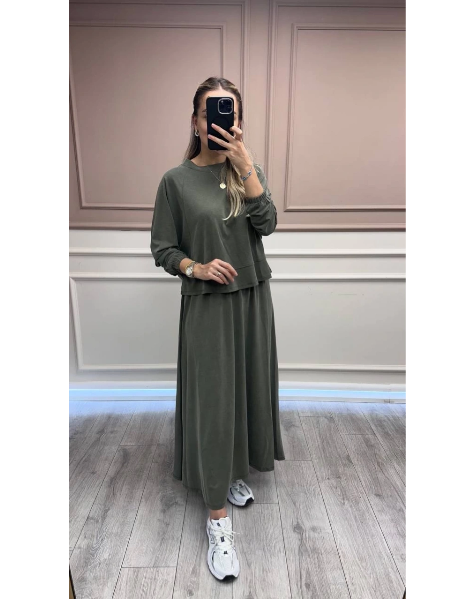 Magazin 7413 Haki İkili Takım