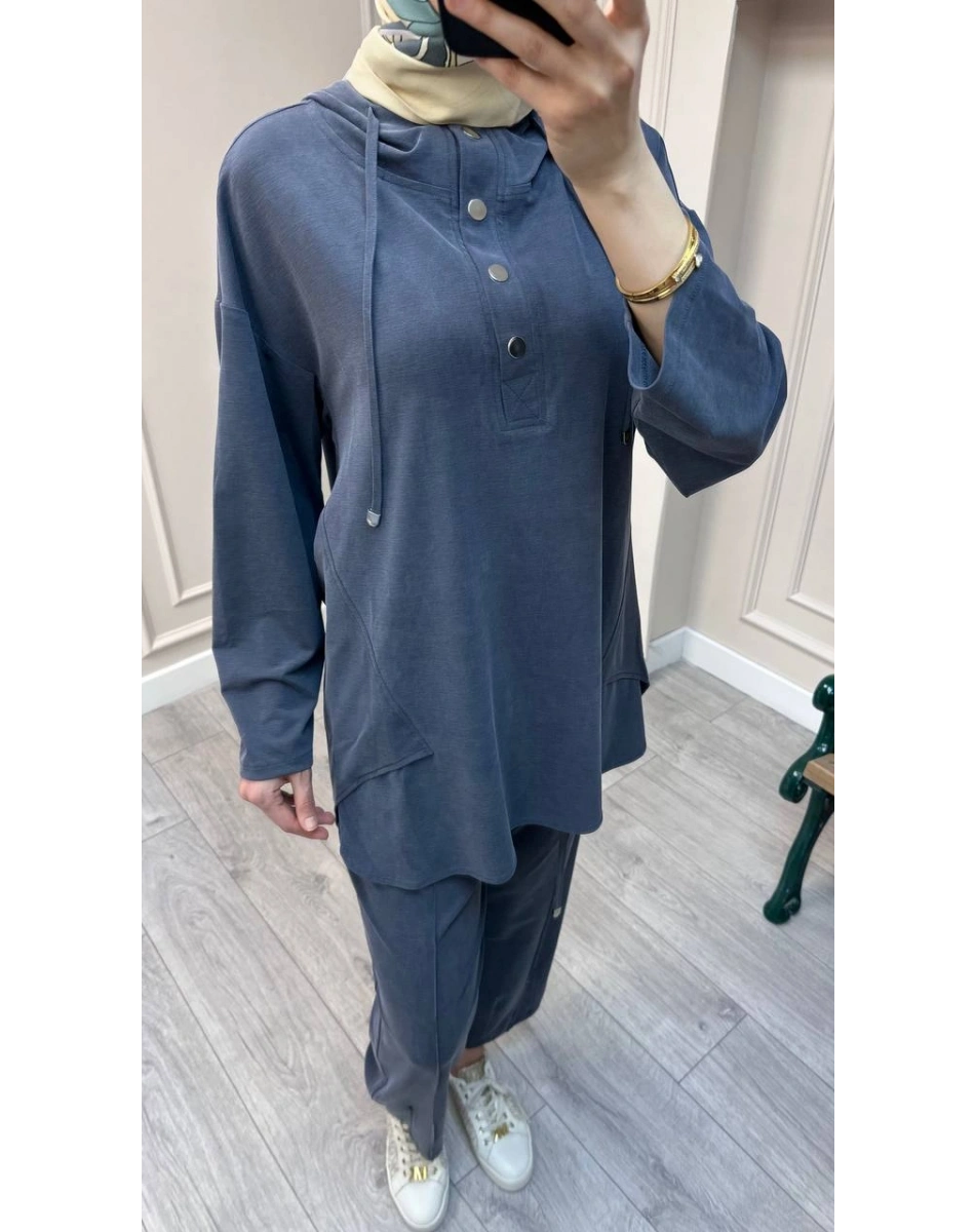 Magazin 7416 Lacivert İkili Takım