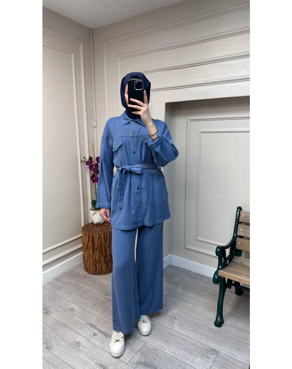 Magazin 7431 Mavi Tensel Takım